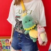Duoai Original genuine dinosaur plush toys, children's dolls, girls' birthday gifts, Tyrannosaurus rex dolls Specification image
